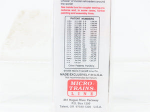N Scale Micro-Trains MTL 25550/1 CSXT CSX 50' Rib Side Single Door Boxcar 141053