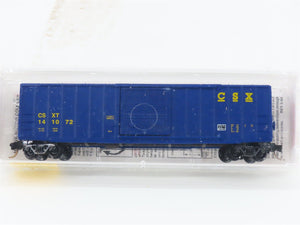 N Scale Micro-Trains MTL 25550/2 CSXT CSX 50' Rib Side Single Door Boxcar 141072