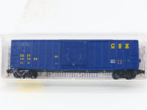 N Scale Micro-Trains MTL 25550/3 CSXT CSX 50' Rib Side Single Door Boxcar 141085