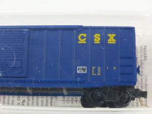 N Scale Micro-Trains MTL 25550/3 CSXT CSX 50' Rib Side Single Door Boxcar 141085