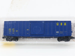 N Scale Micro-Trains MTL 25550 CSXT CSX 50' Rib Side Single Door Box Car #141001