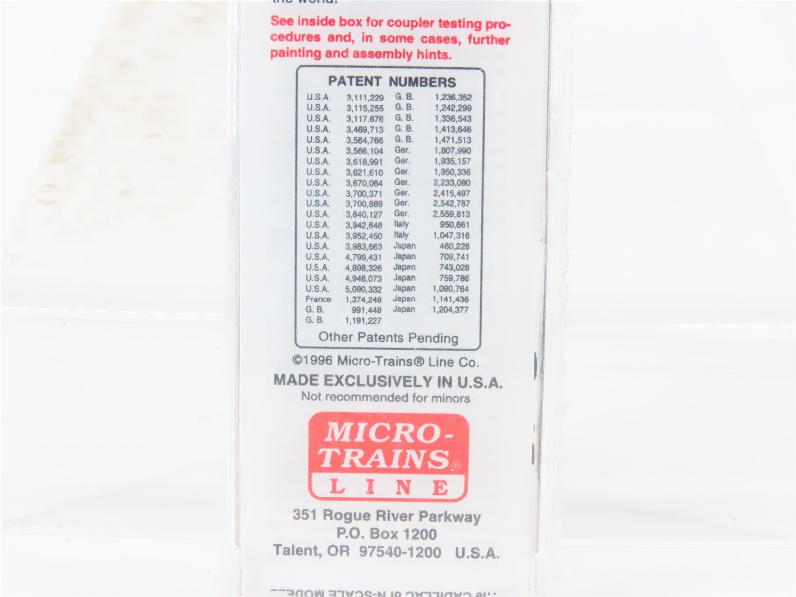 N Scale Micro-Trains MTL 25550 CSXT CSX 50' Rib Side Single Door Box Car #141001