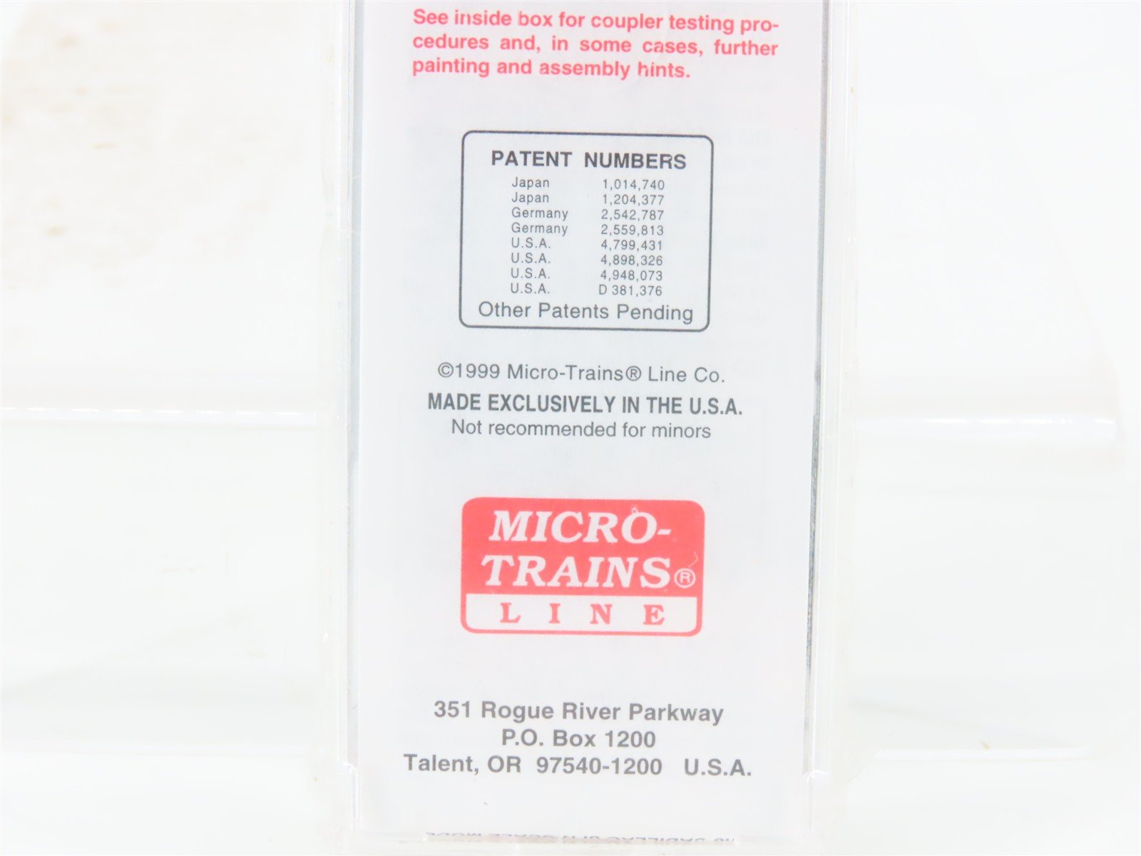 N Scale Micro-Trains MTL 25590 ADN Ashley Drew & Northern 50' Box Car #9755