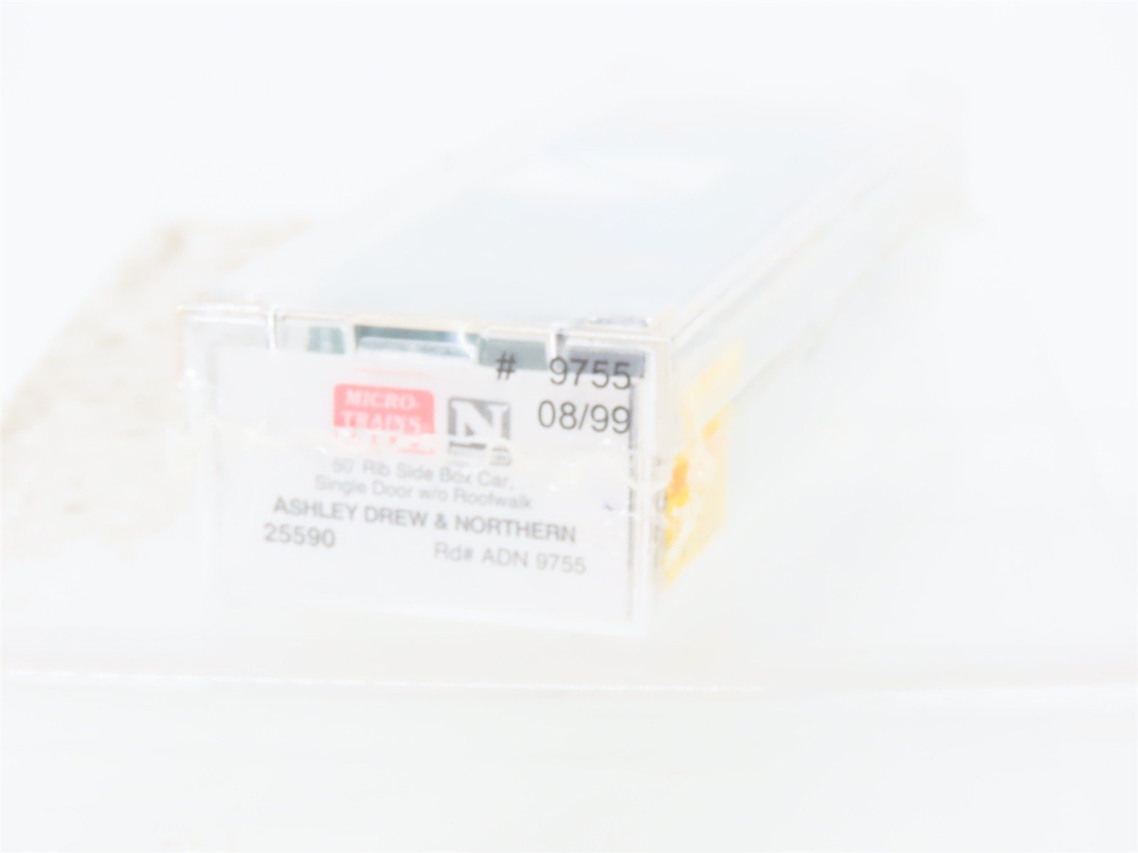 N Scale Micro-Trains MTL 25590 ADN Ashley Drew & Northern 50' Box Car #9755