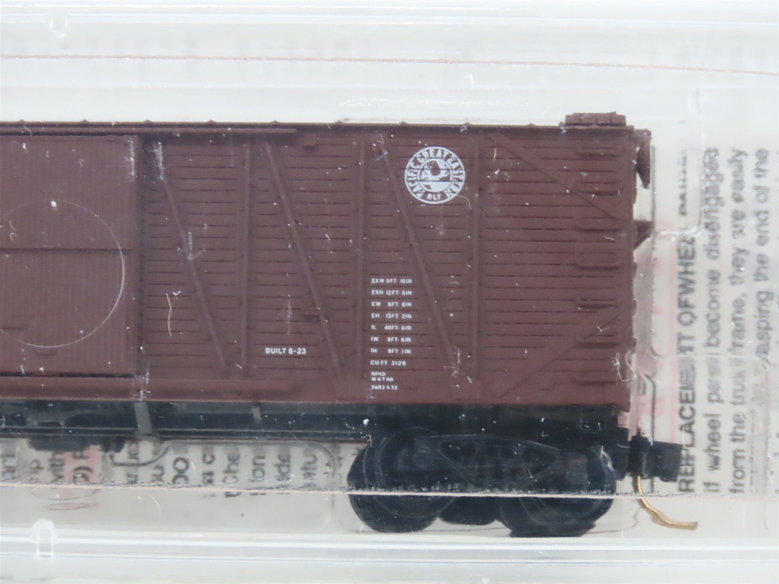 N Scale Micro-Trains MTL 29080 PGE Pacific Great Eastern 40' Box Car #4101