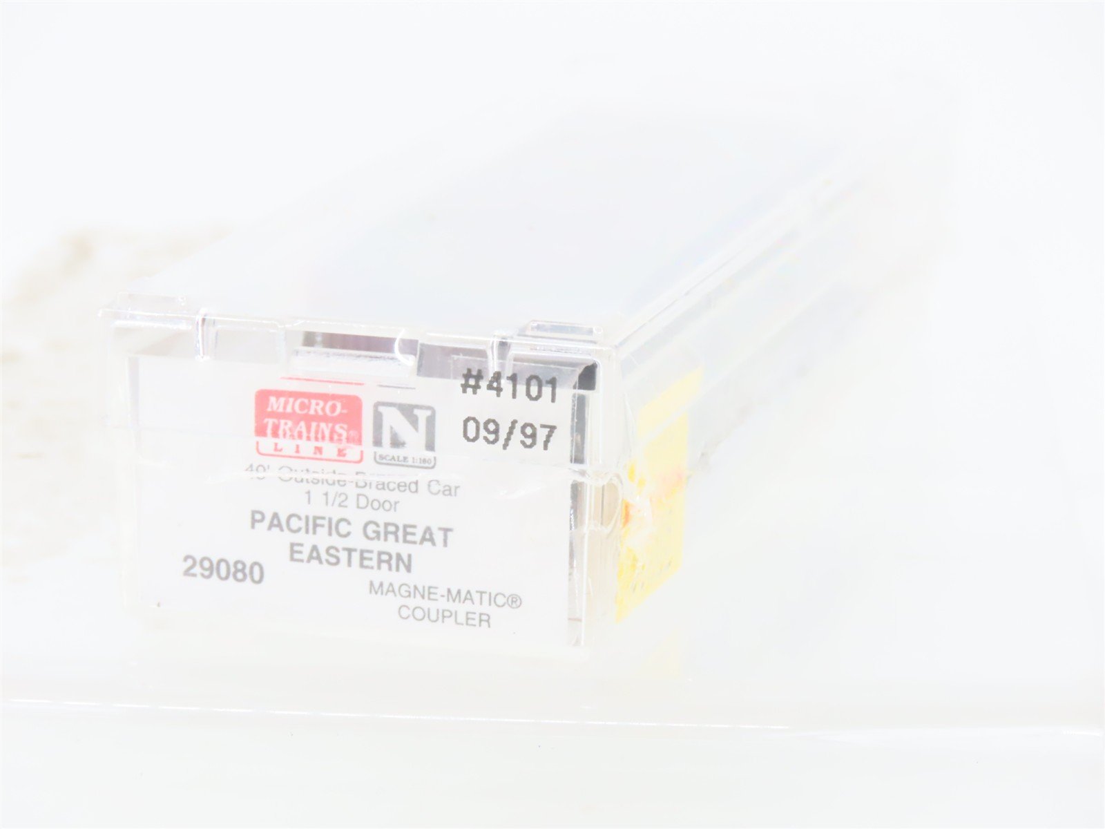 N Scale Micro-Trains MTL 29080 PGE Pacific Great Eastern 40' Box Car #4101