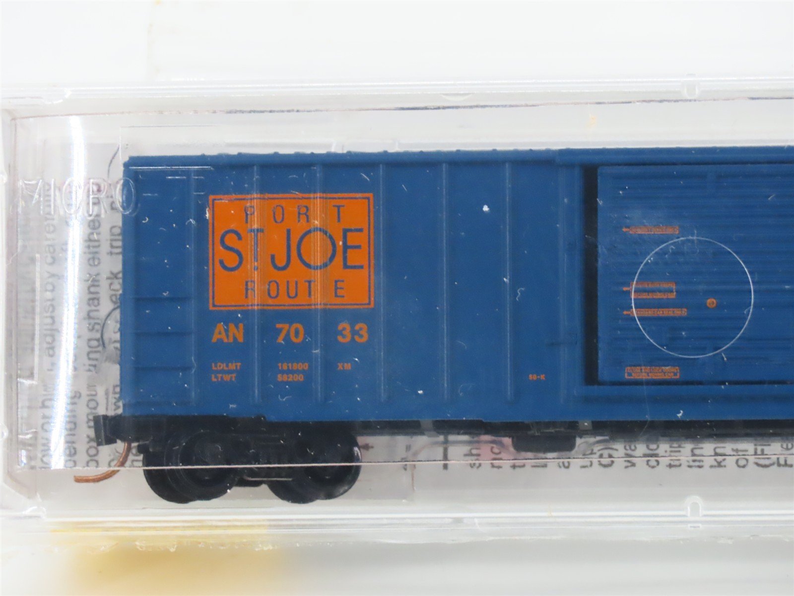 N Scale Micro-Trains MTL 25600 AN Port St. Joe Route 50' Box Car #7033