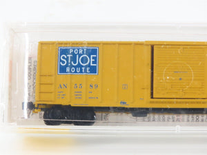 N Scale Micro-Trains MTL 25580 AN Port St. Joe Route 50' Rib Side Box Car #5589