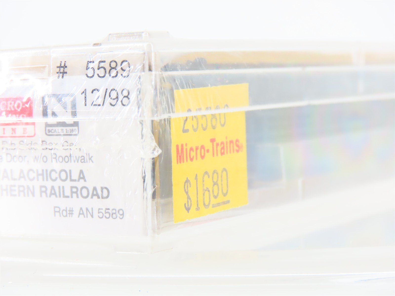N Scale Micro-Trains MTL 25580 AN Port St. Joe Route 50' Rib Side Box Car #5589