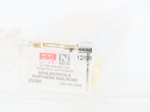 N Scale Micro-Trains MTL 25580 AN Port St. Joe Route 50' Rib Side Box Car #5589