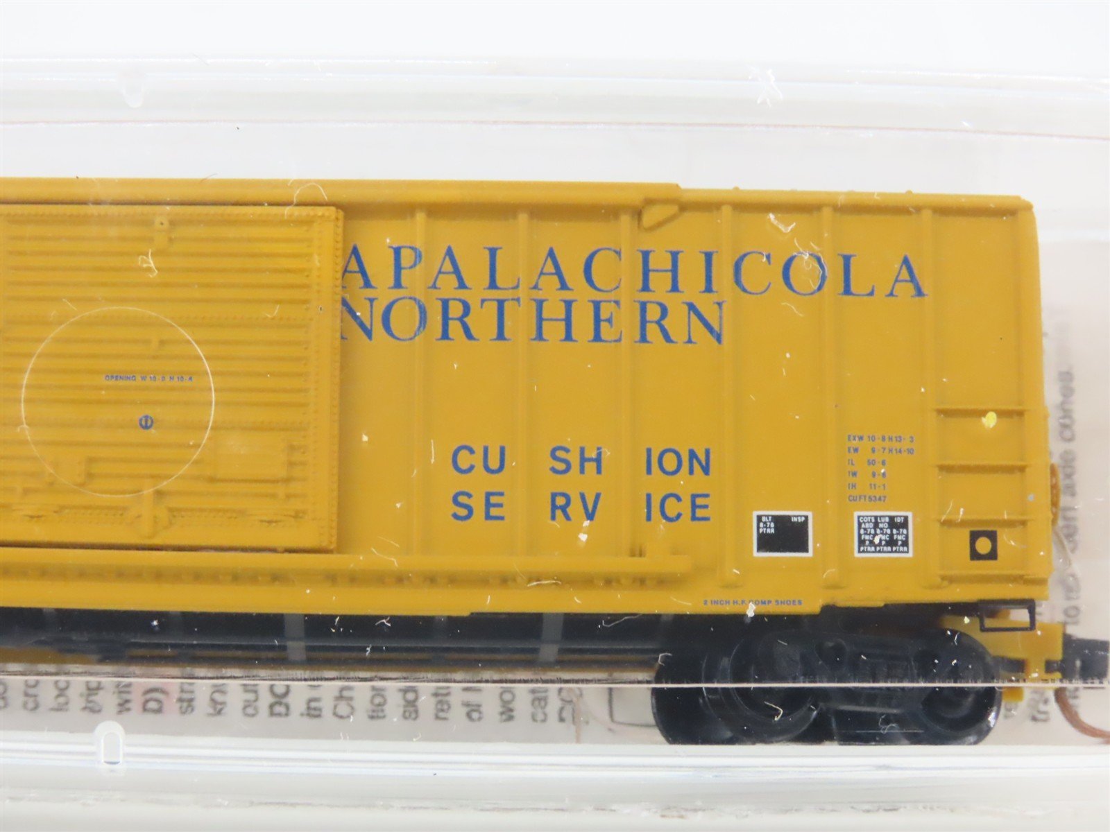 N Scale Micro-Trains MTL 25580 AN Port St. Joe Route 50' Rib Side Box Car #5589