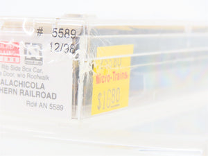 N Scale Micro-Trains MTL 25580 AN Port St. Joe Route 50' Rib Side Box Car #5589