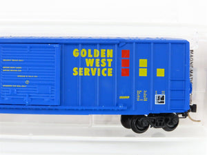 N Scale Micro-Trains MTL 25520 GVSR Golden West Service 50' Box Car #767062