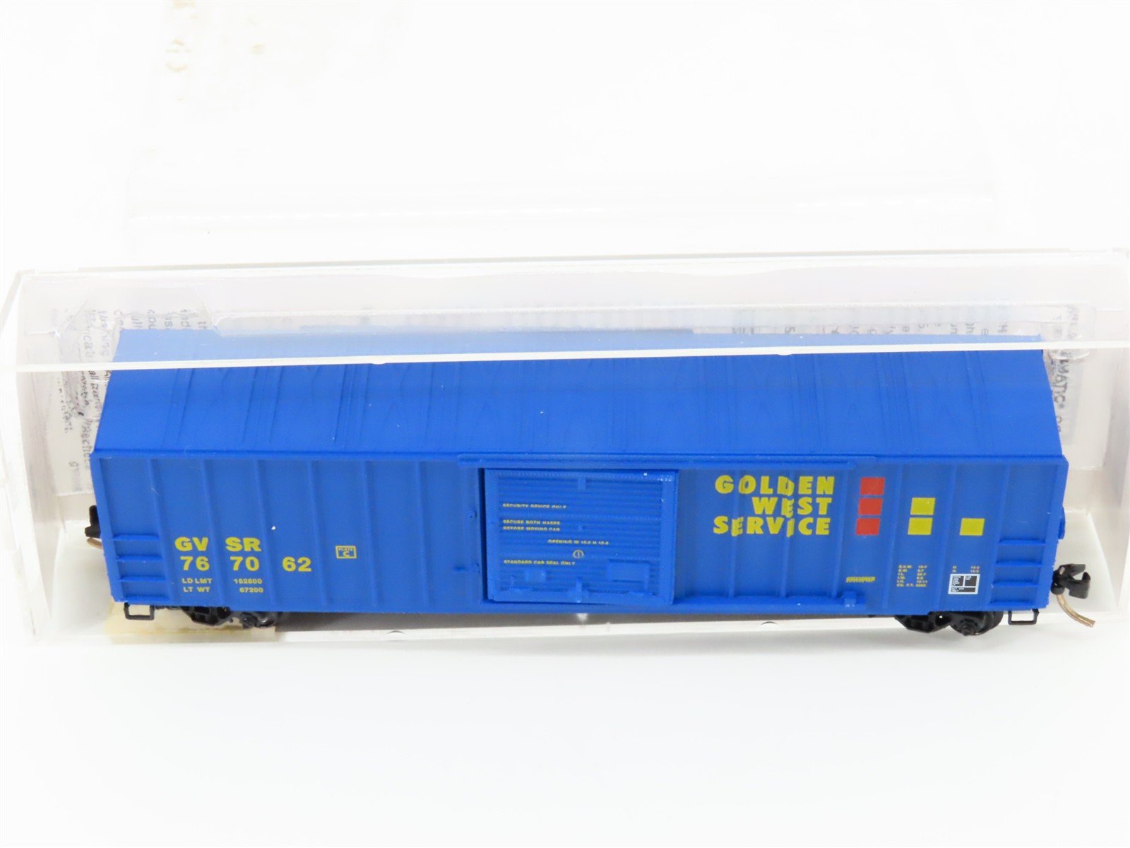 N Scale Micro-Trains MTL 25520 GVSR Golden West Service 50' Box Car #767062