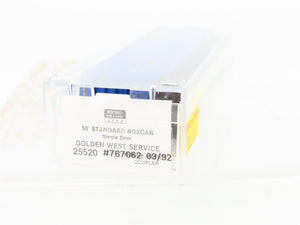 N Scale Micro-Trains MTL 25520 GVSR Golden West Service 50' Box Car #767062