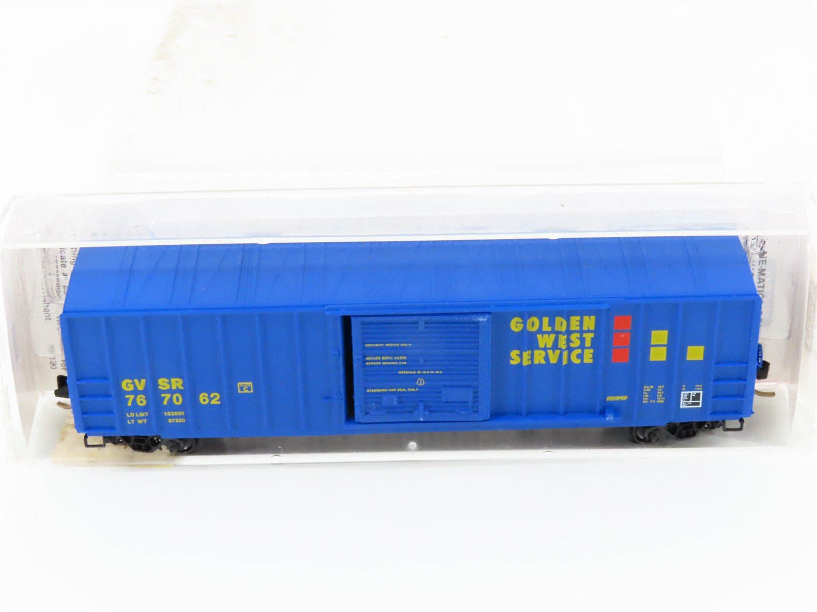 N Scale Micro-Trains MTL 25520 GVSR Golden West Service 50' Box Car #767062