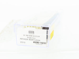 N Scale Micro-Trains MTL 25510 MISS Nevada Northern The Ely Route 50' Boxcar 235