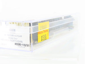N Scale Micro-Trains MTL 25510 MISS Nevada Northern The Ely Route 50' Boxcar 235