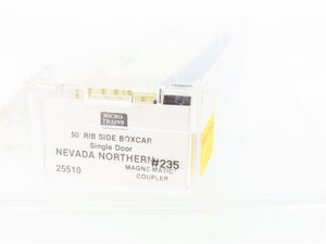 N Scale Micro-Trains MTL 25510 MISS Nevada Northern The Ely Route 50' Boxcar 235