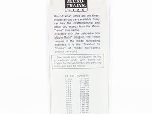 N Scale Micro-Trains MTL 25510 MISS Nevada Northern The Ely Route 50' Boxcar 235