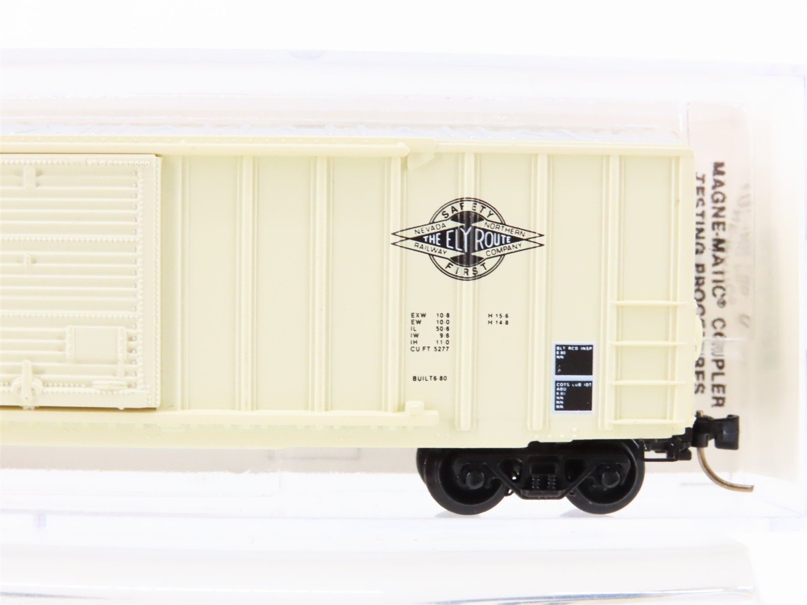 N Scale Micro-Trains MTL 25510 MISS Nevada Northern The Ely Route 50' Boxcar 235