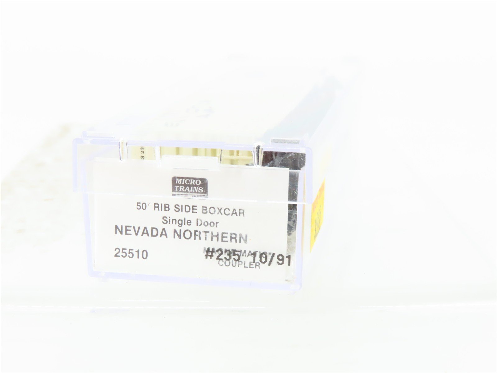 N Scale Micro-Trains MTL 25510 MISS Nevada Northern The Ely Route 50' Boxcar 235