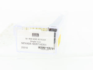 N Scale Micro-Trains MTL 25510 MISS Nevada Northern The Ely Route 50' Boxcar 235