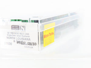 N Scale Micro-Trains MTL 25530 NLG North Louisiana & Gulf 50' Box Car #5227