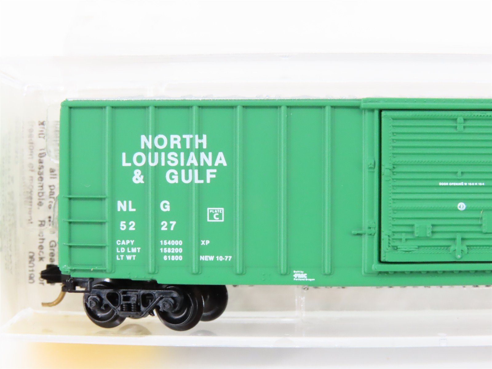 N Scale Micro-Trains MTL 25530 NLG North Louisiana & Gulf 50' Box Car #5227