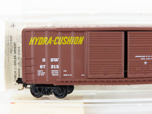 N Scale Micro-Trains MTL 30060 SSW Cotton Belt 50' Rib Side Box Car #67315