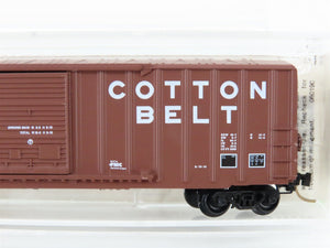 N Scale Micro-Trains MTL 30060 SSW Cotton Belt 50' Rib Side Box Car #67315