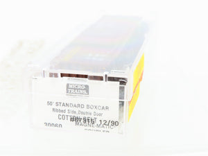 N Scale Micro-Trains MTL 30060 SSW Cotton Belt 50' Rib Side Box Car #67315