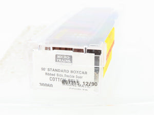 N Scale Micro-Trains MTL 30060 SSW Cotton Belt 50' Rib Side Box Car #67315