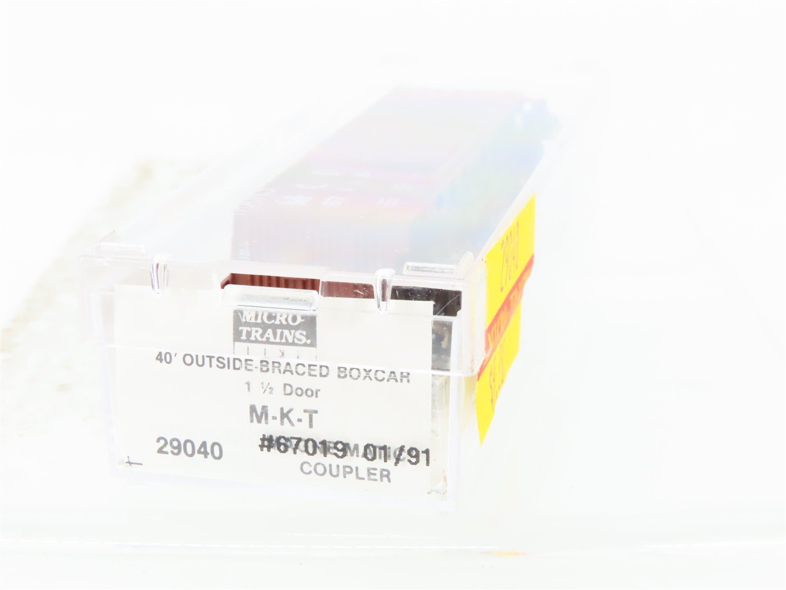 N Scale Micro-Trains MTL 29040 MKT Missouri Kansas Texas 40' Box Car #67019
