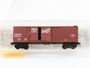 N Micro-Trains MTL 29060 CB&Q Burlington Route Everywhere West 40' Boxcar #10911