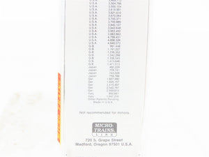 N Micro-Trains MTL 29060 CB&Q Burlington Route Everywhere West 40' Boxcar #10911