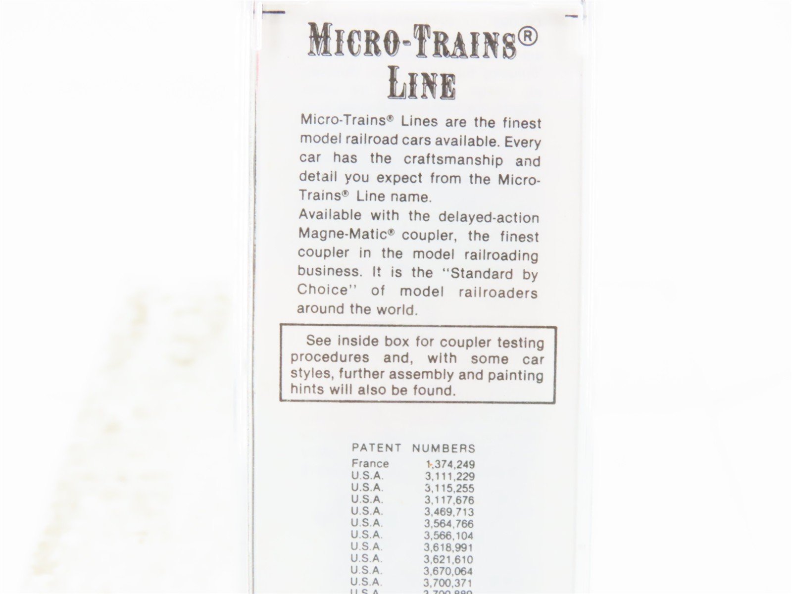 N Scale Micro-Trains MTL 30050 SP Southern Pacific 50' Rib Side Box Car #246535