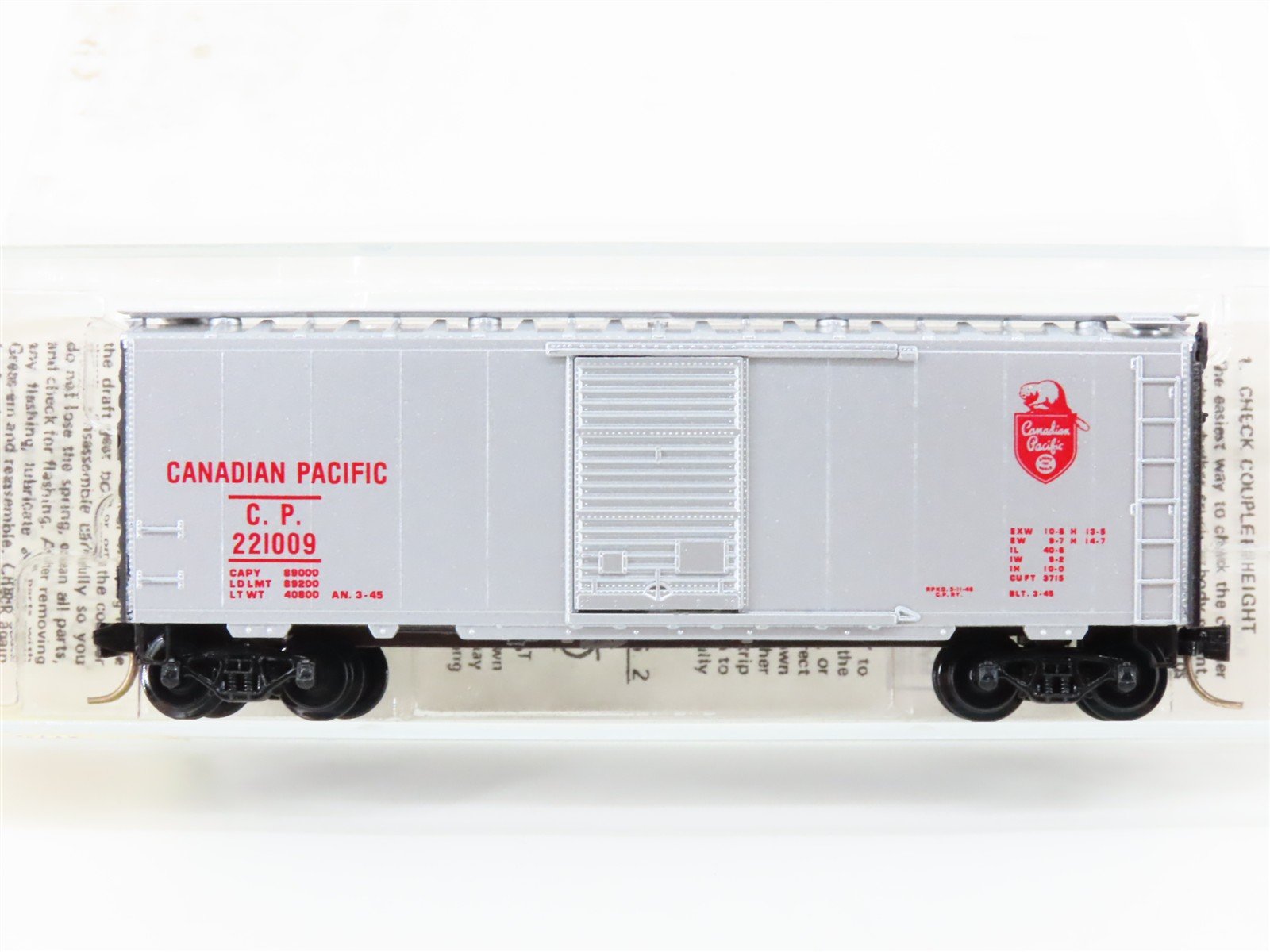 N Kadee Micro-Trains MTL 20890 CP Canadian Pacific 