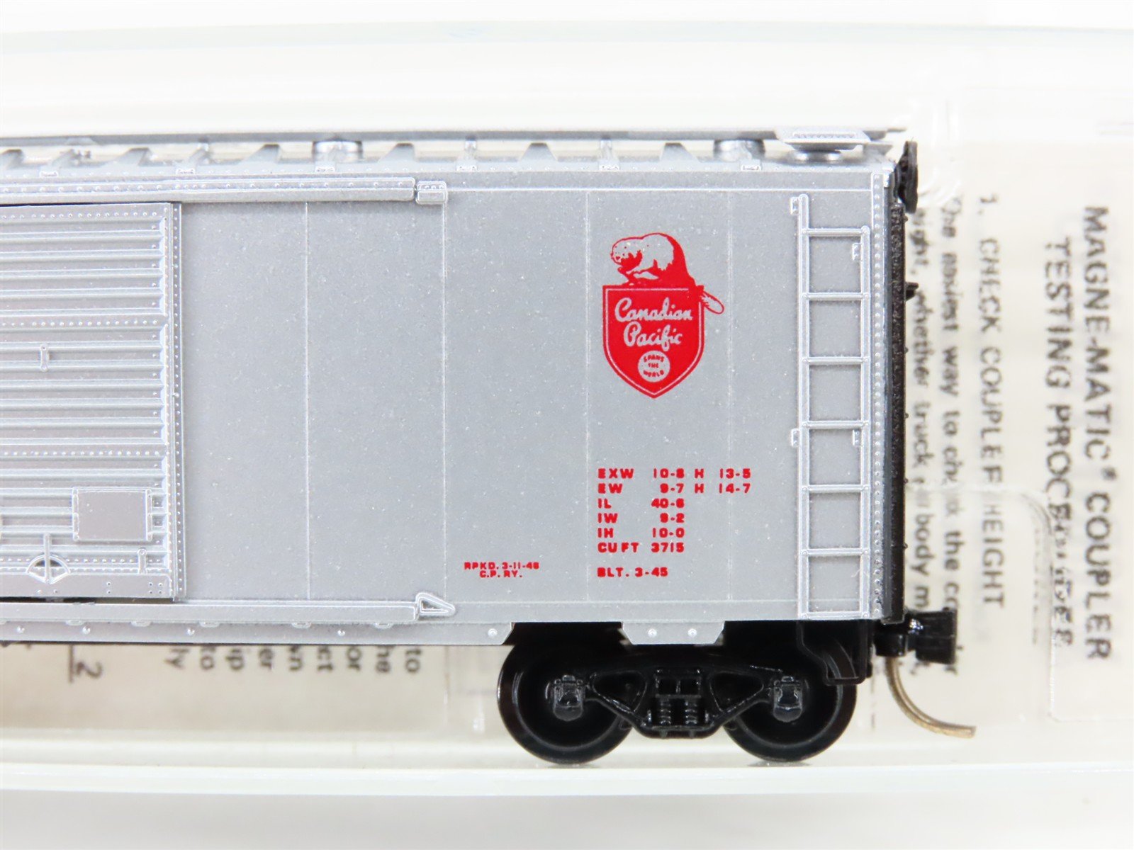 N Kadee Micro-Trains MTL 20890 CP Canadian Pacific 
