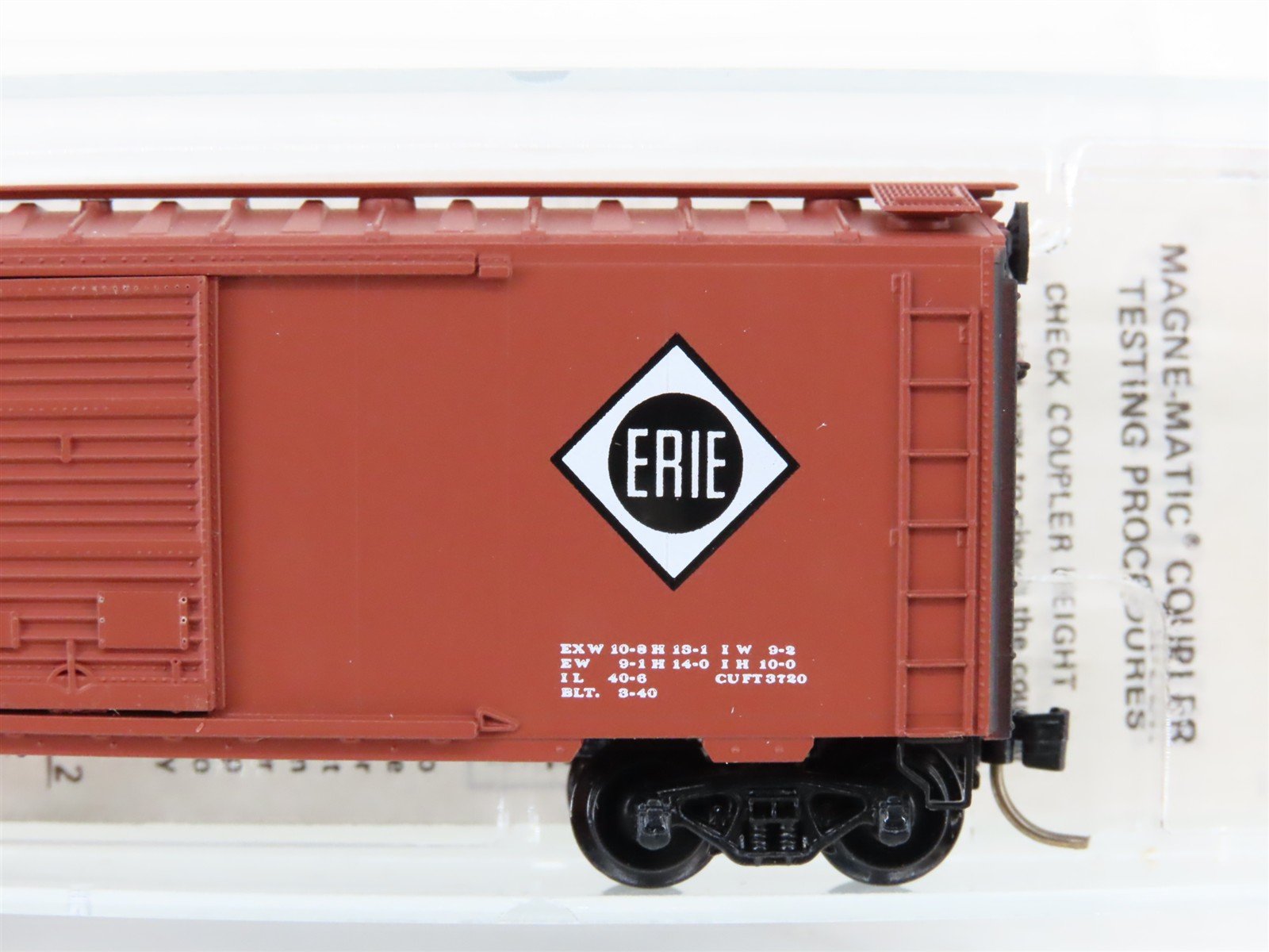 N Scale Kadee Micro-Trains MTL 20870 Erie Railroad 40' Single Door Boxcar #78960