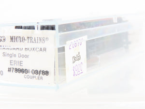 N Scale Kadee Micro-Trains MTL 20870 Erie Railroad 40' Single Door Boxcar #78960