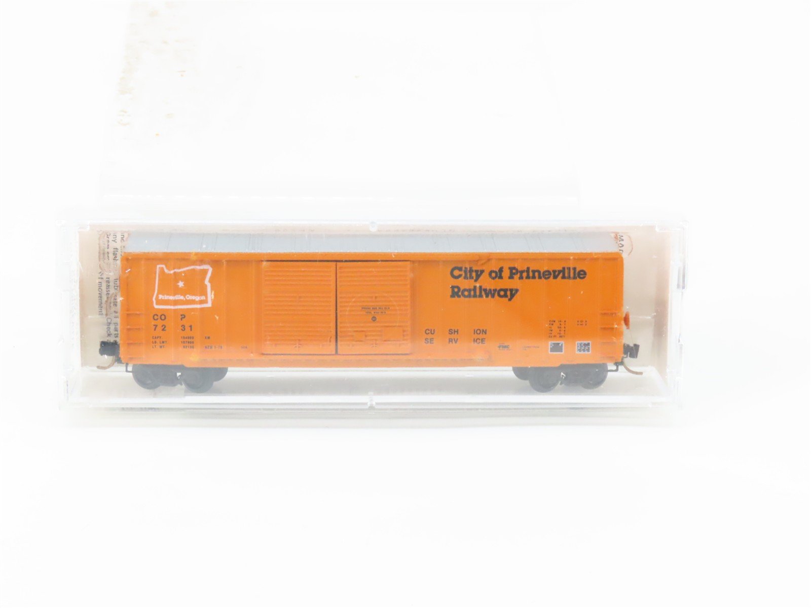 N Scale Kadee Micro-Trains MTL 30010 COP City Of Prineville 50' Box Car #7231