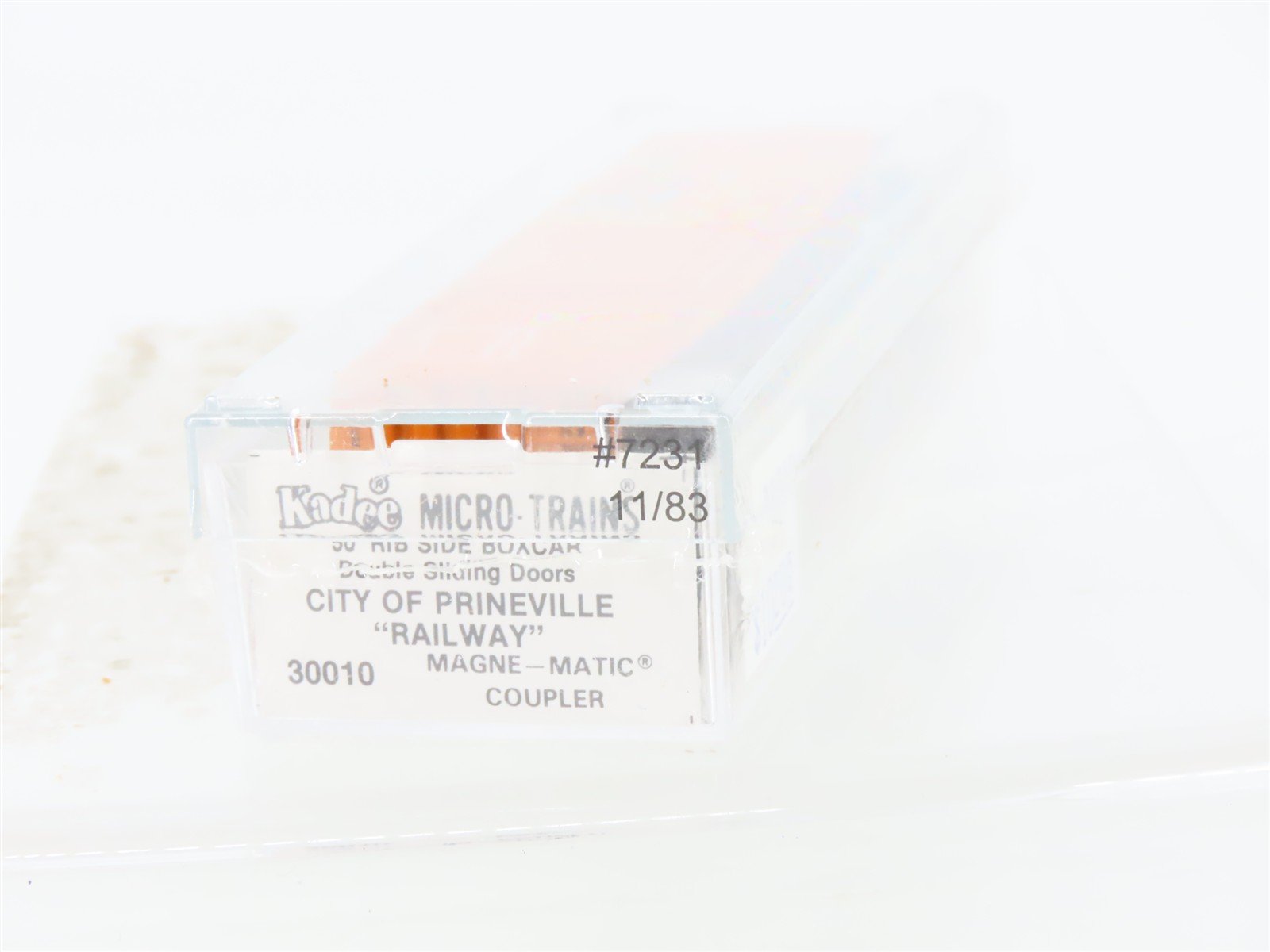 N Scale Kadee Micro-Trains MTL 30010 COP City Of Prineville 50' Box Car #7231