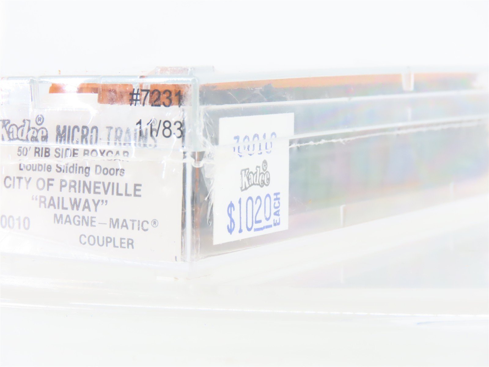 N Scale Kadee Micro-Trains MTL 30010 COP City Of Prineville 50' Box Car #7231