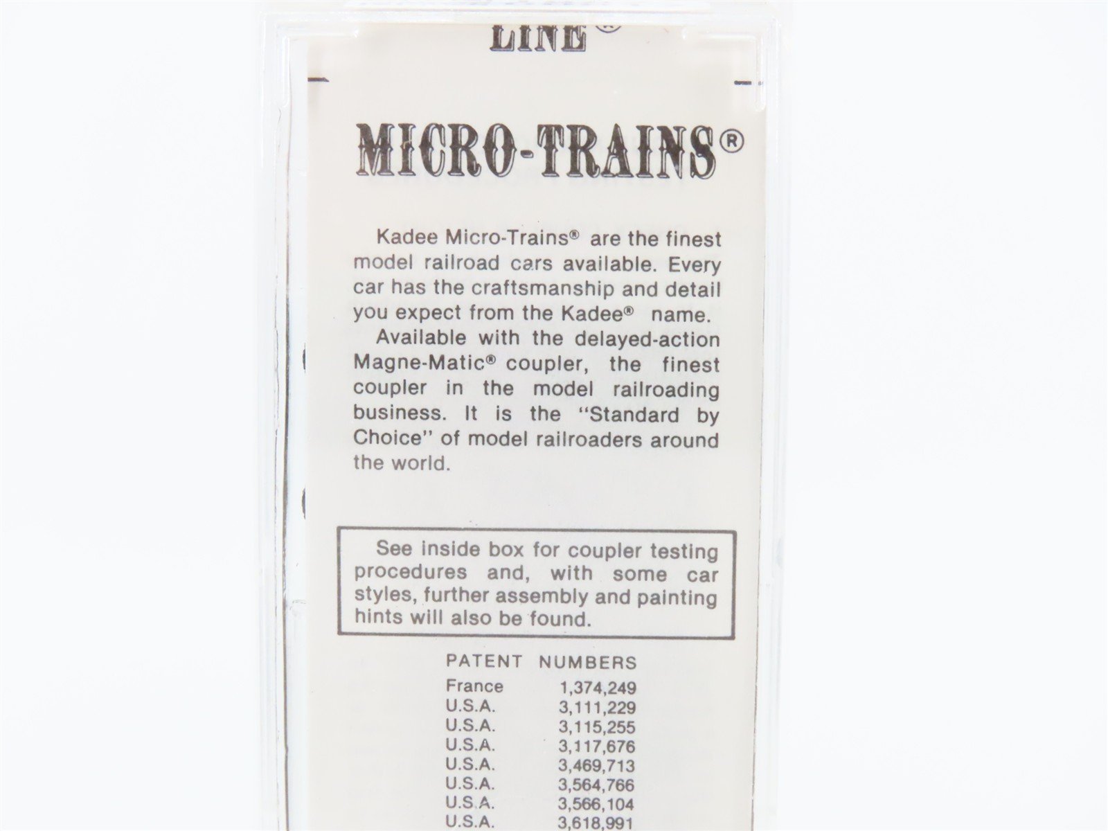 N Scale Kadee Micro-Trains MTL 20960 WM Western Maryland 40' Box Car #27395