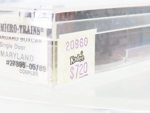 N Scale Kadee Micro-Trains MTL 20960 WM Western Maryland 40' Box Car #27395