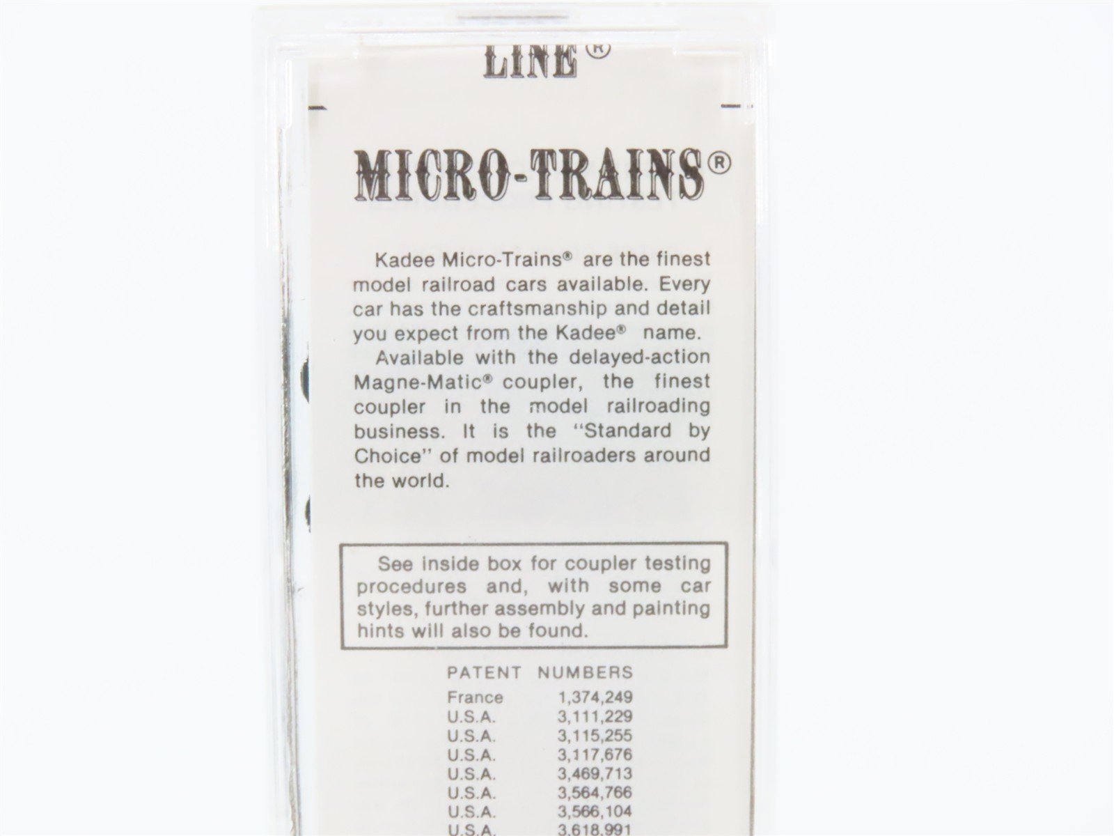 N Scale Kadee Micro-Trains MTL 20960 WM Western Maryland 40' Box Car #27395
