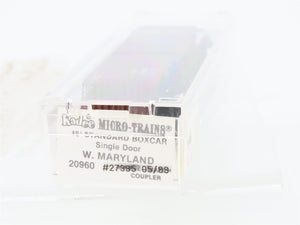N Scale Kadee Micro-Trains MTL 20960 WM Western Maryland 40' Box Car #27395