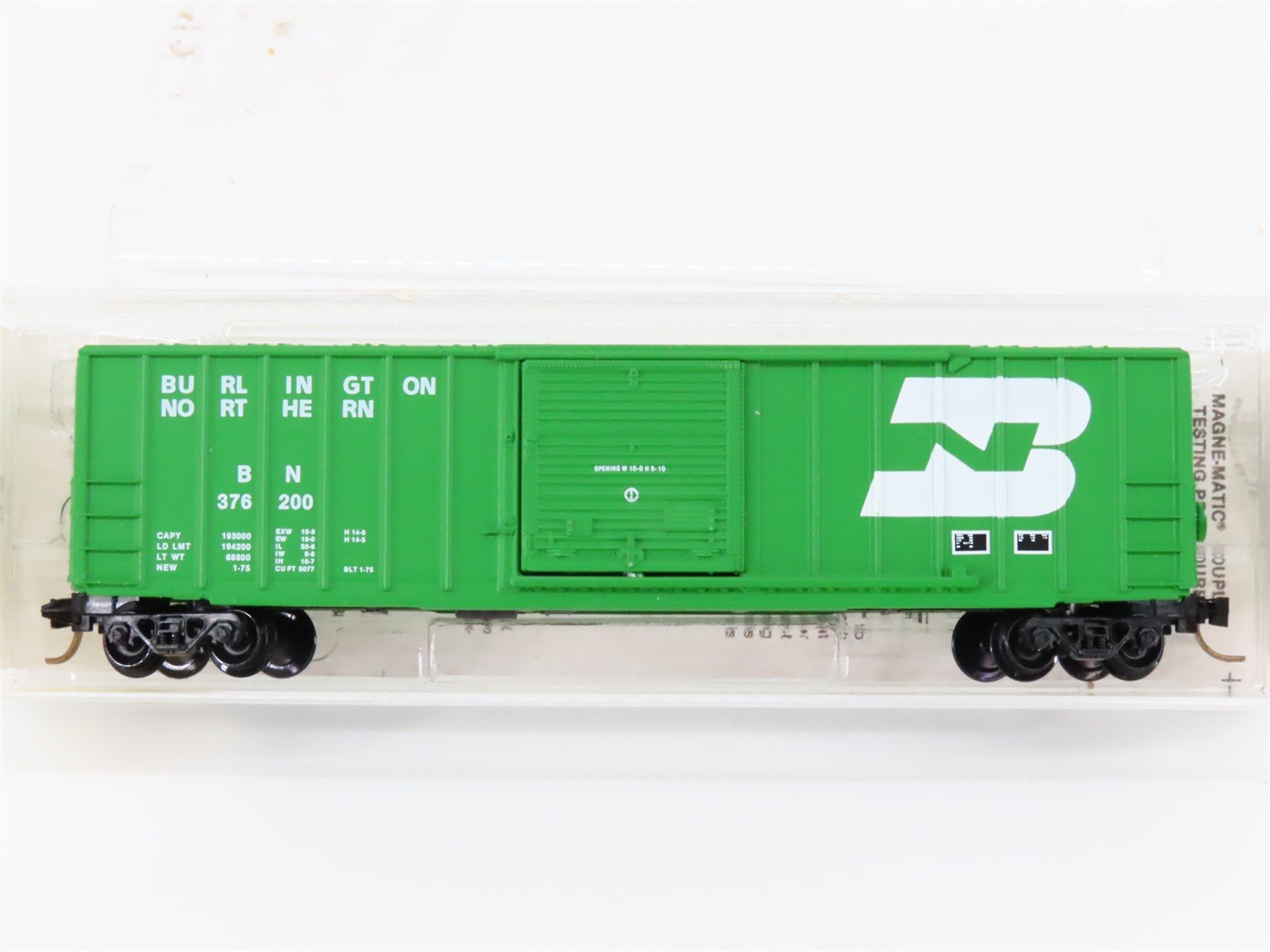N Scale Kadee Micro-Trains MTL 25490 BN Burlington Northern 50' Box Car #376200
