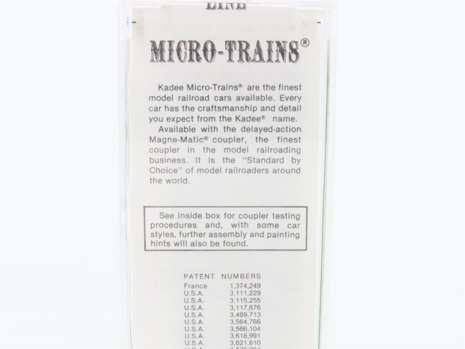 N Scale Kadee Micro-Trains MTL 25490 BN Burlington Northern 50' Box Car #376200
